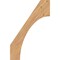 Ekena Millwork 3 1/2"W x 24"D x 36"H Westlake Smooth Knee Brace, Western Red Cedar BRC04X24X36WTL00SWR - alternate 3